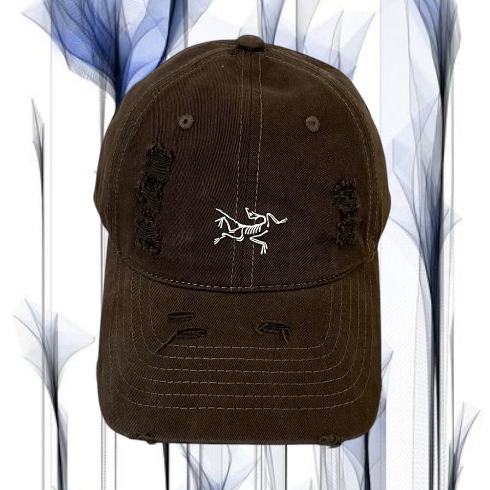 Arc'teryx Brown Hat with Embroidered Logo